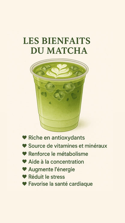 MATCHA & UBE LATTE